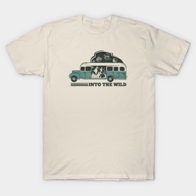 Into the Wild T-Shirt by RepubliRock